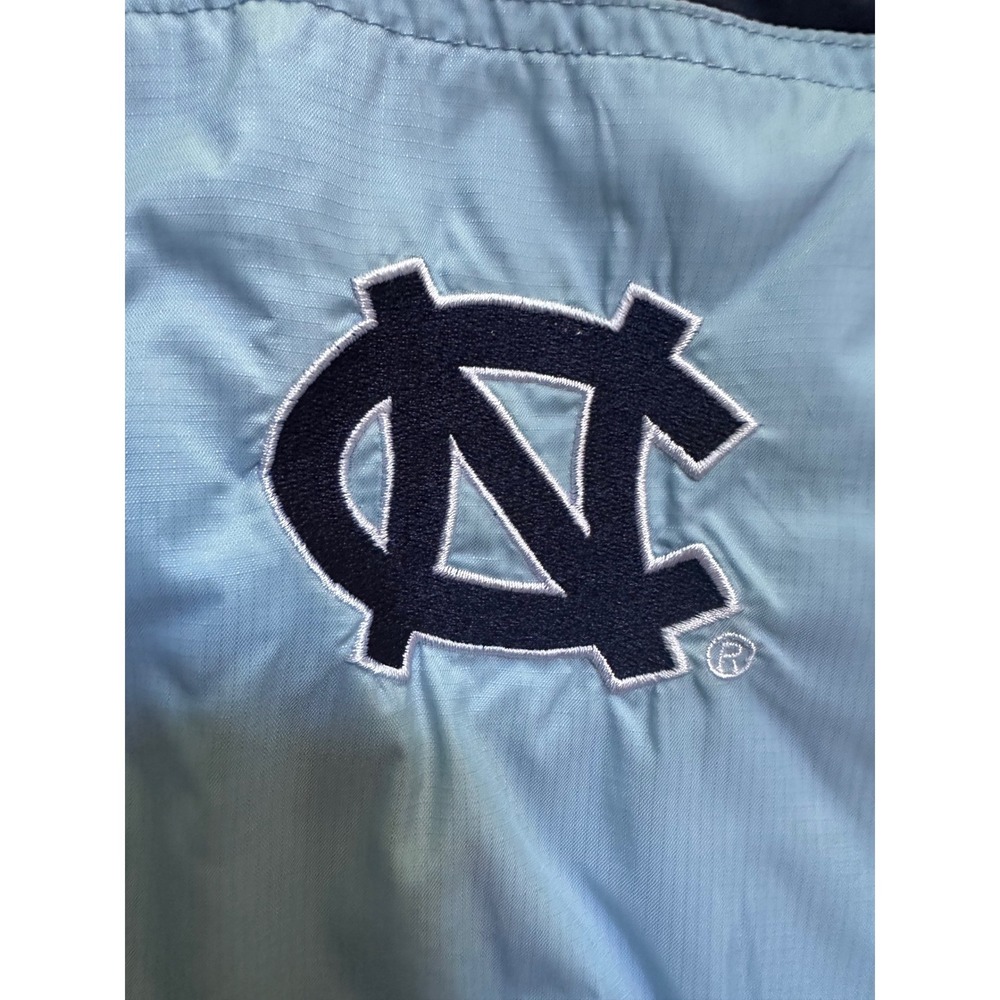 Vintage UNC Tar Heels Unisex Kids Pullover Hooded Windbreaker Size 10/12 Medium - Picture 3 of 6